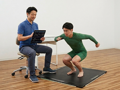 スポーツAI診断体験